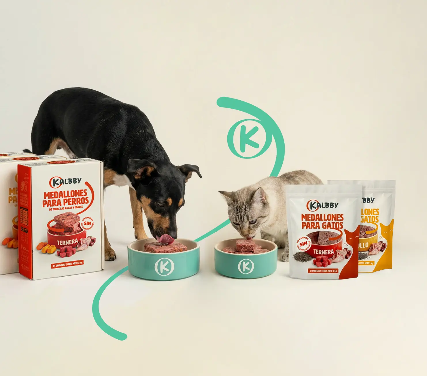 Kalbby — alimentación natural para perros y gatos