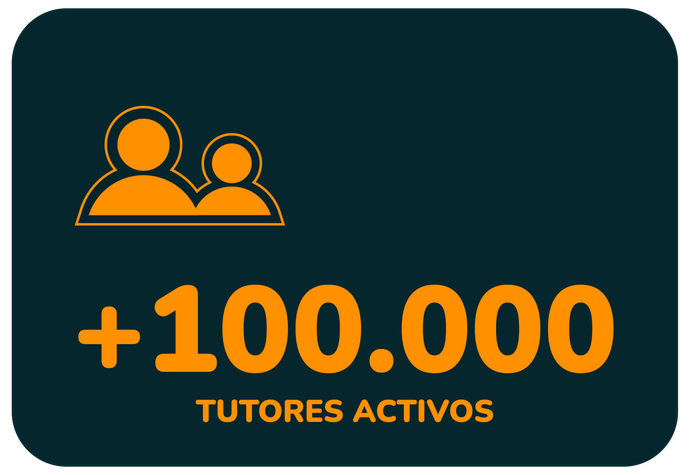 Más de 100.000 tutores activos